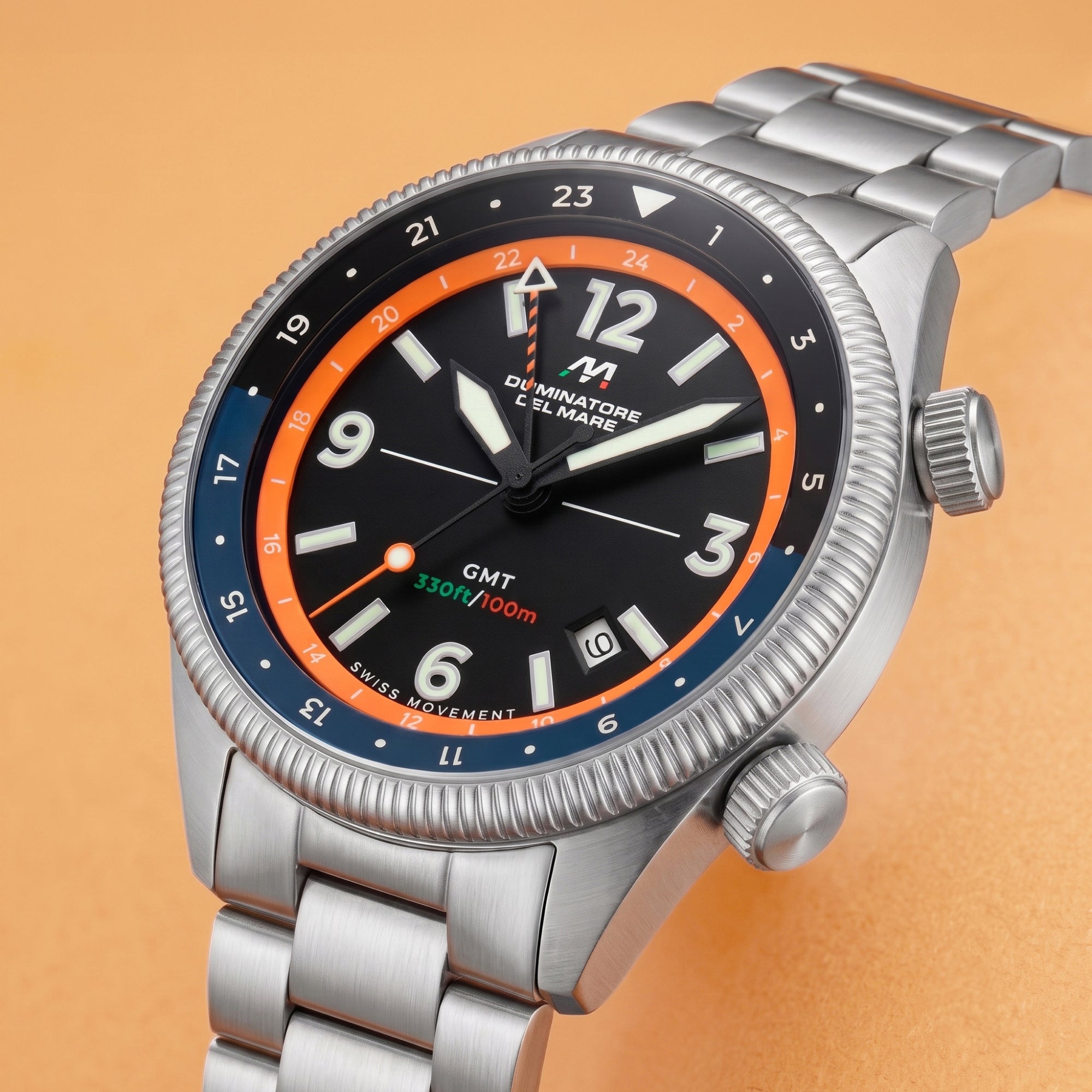 Black Orange Steel