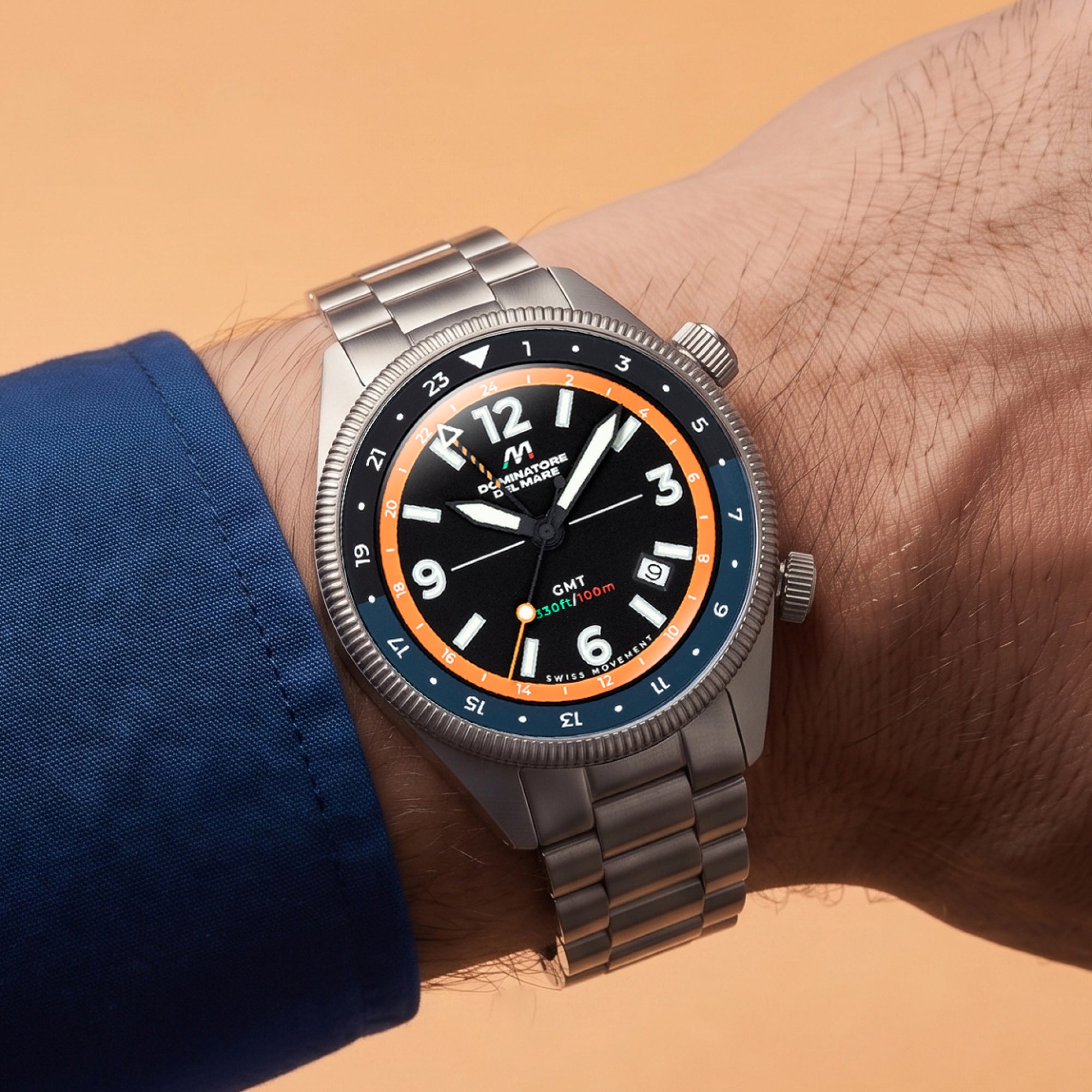 Black Orange Steel