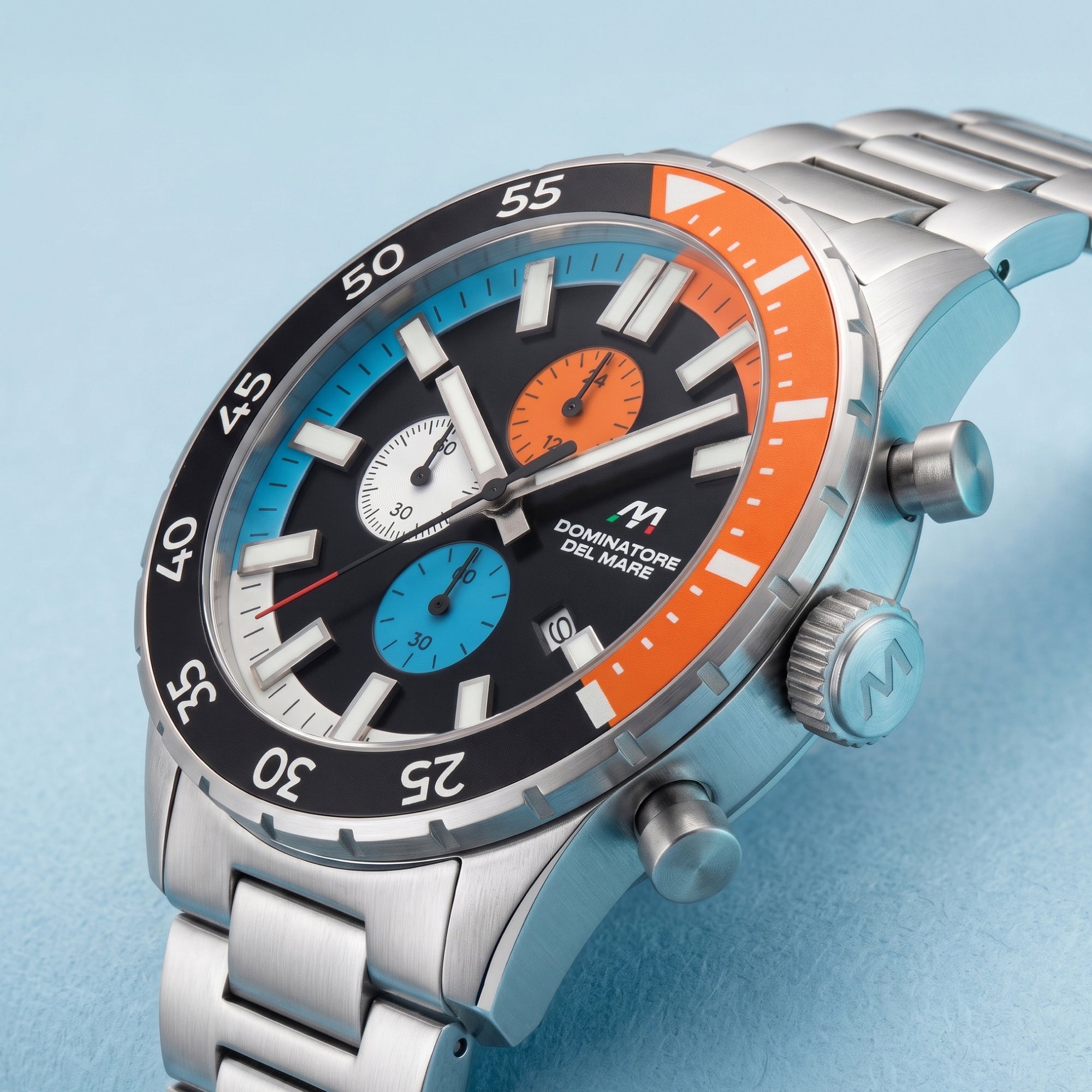 Black Orange Steel