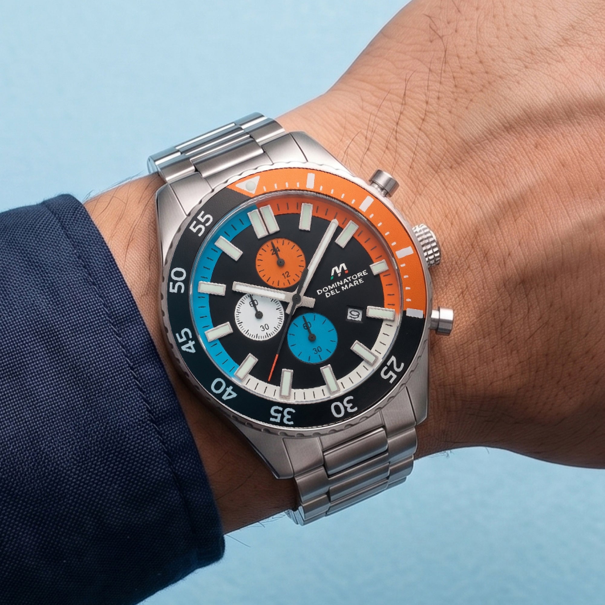 Black Orange Steel