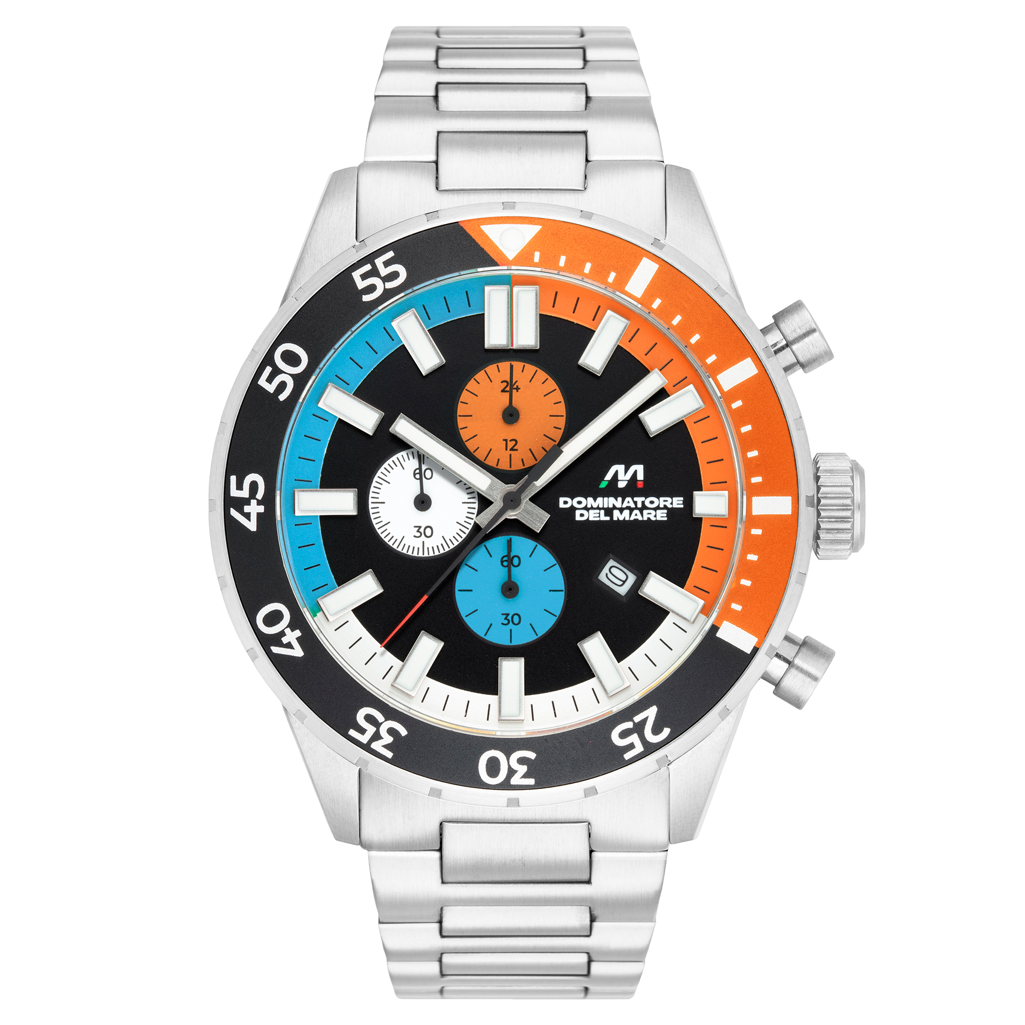 Black Orange Steel